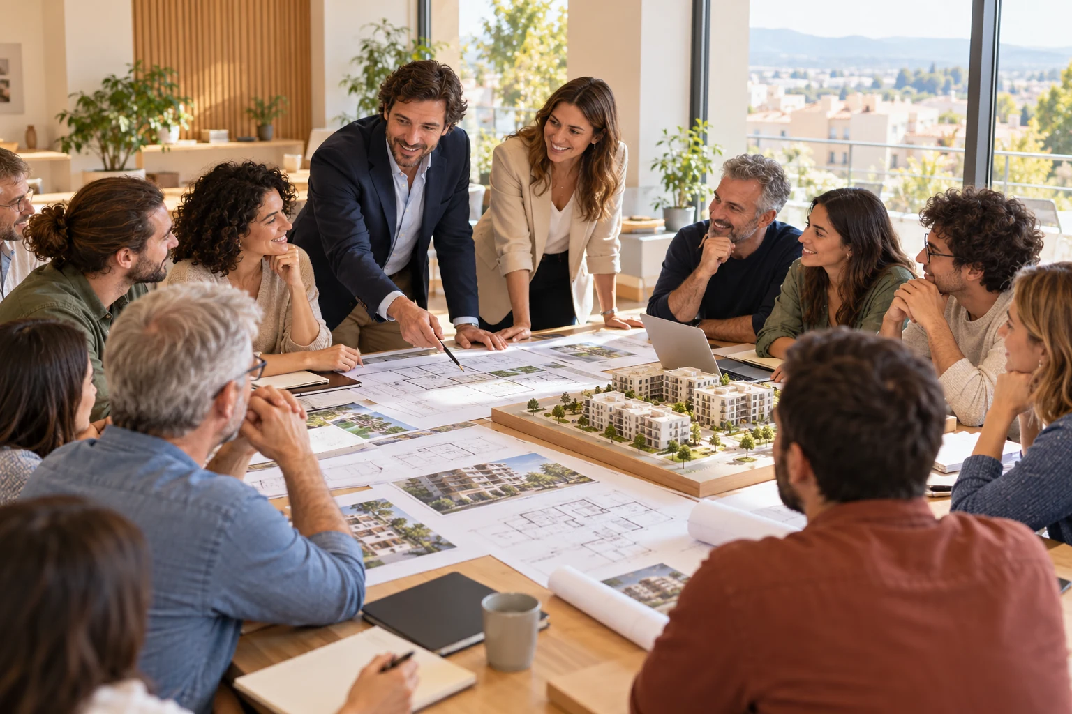 Nosotros formamos la cooperativa · escena de referencia